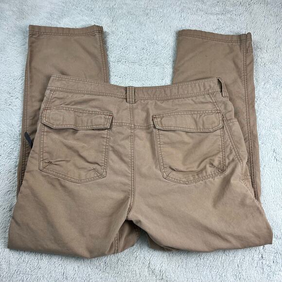 L.L. Bean Men's khaki Hiking Pants size 36x28 outdoor - Picture 3 of 6